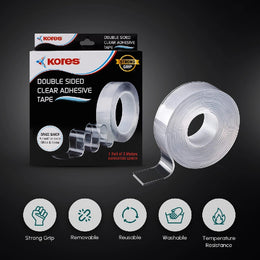 Kores Double Sided Tape - (3mtr)