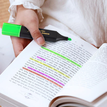 Kores Highlighters ( Assorted Colours)