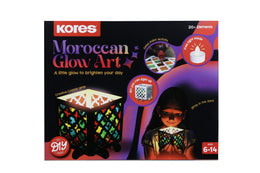 Moroccan Glow Art Kit | DIY Lamp Making Kit