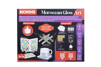 Moroccan Glow Art Kit | DIY Lamp Making Kit
