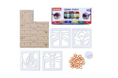 Kores Garden Glow Art Kit | DIY Lamp Making Kit