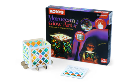 Moroccan Glow Art Kit | DIY Lamp Making Kit