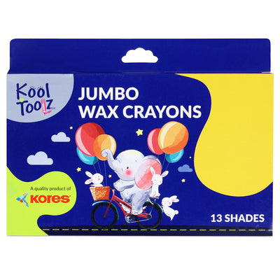 Kores Wax Crayons - 12+1 shades