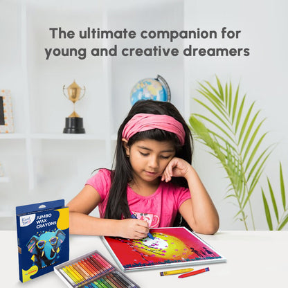 Kores Wax Crayons 12+1 - Jumbo Shades