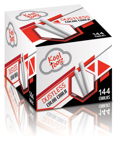 Kool Toolz Dustless Chalk- White