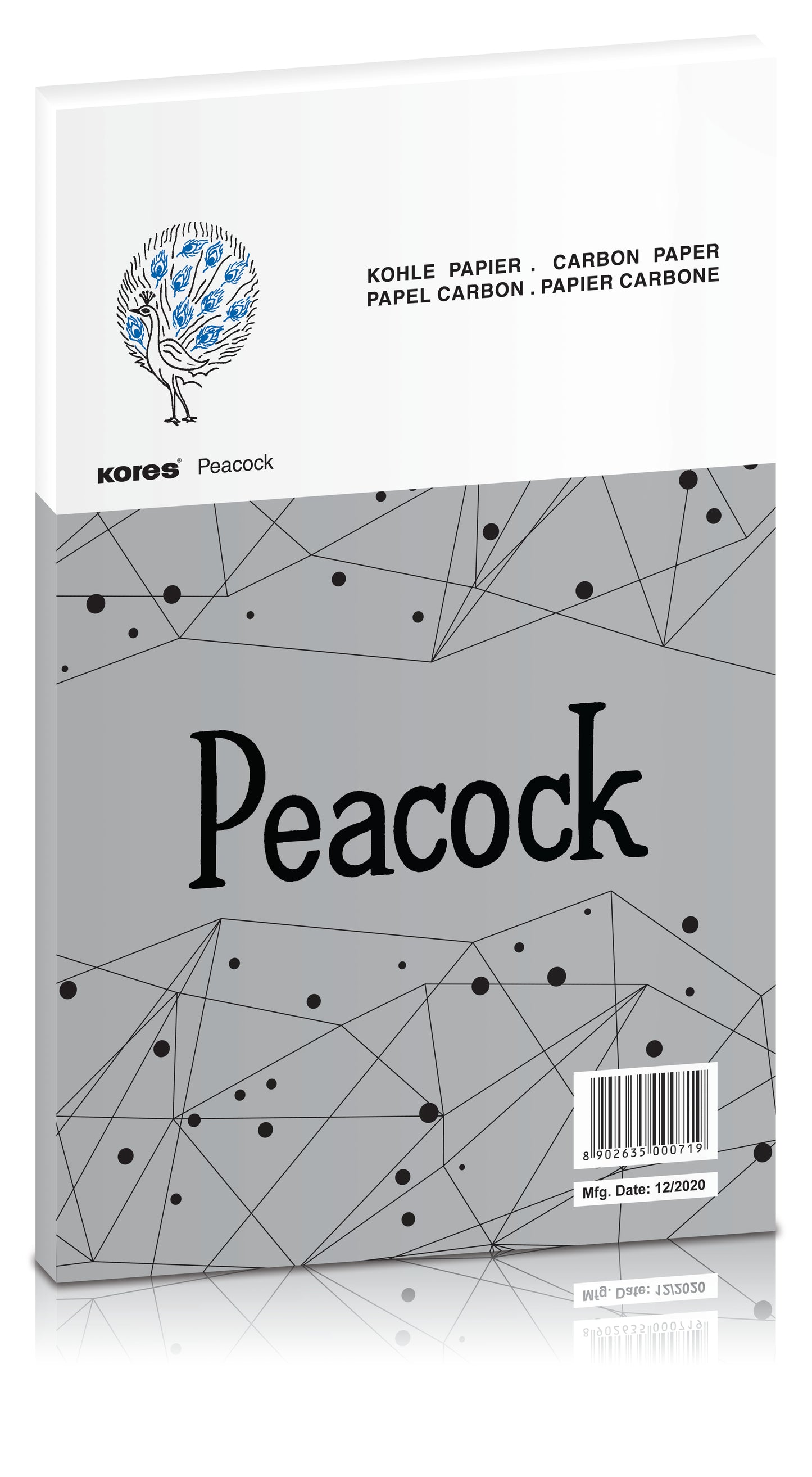 Kores Peacock Carbon Paper-Black