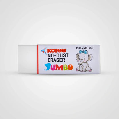 Kores No Dust Erasers Regular Size - Box of 20 pcs