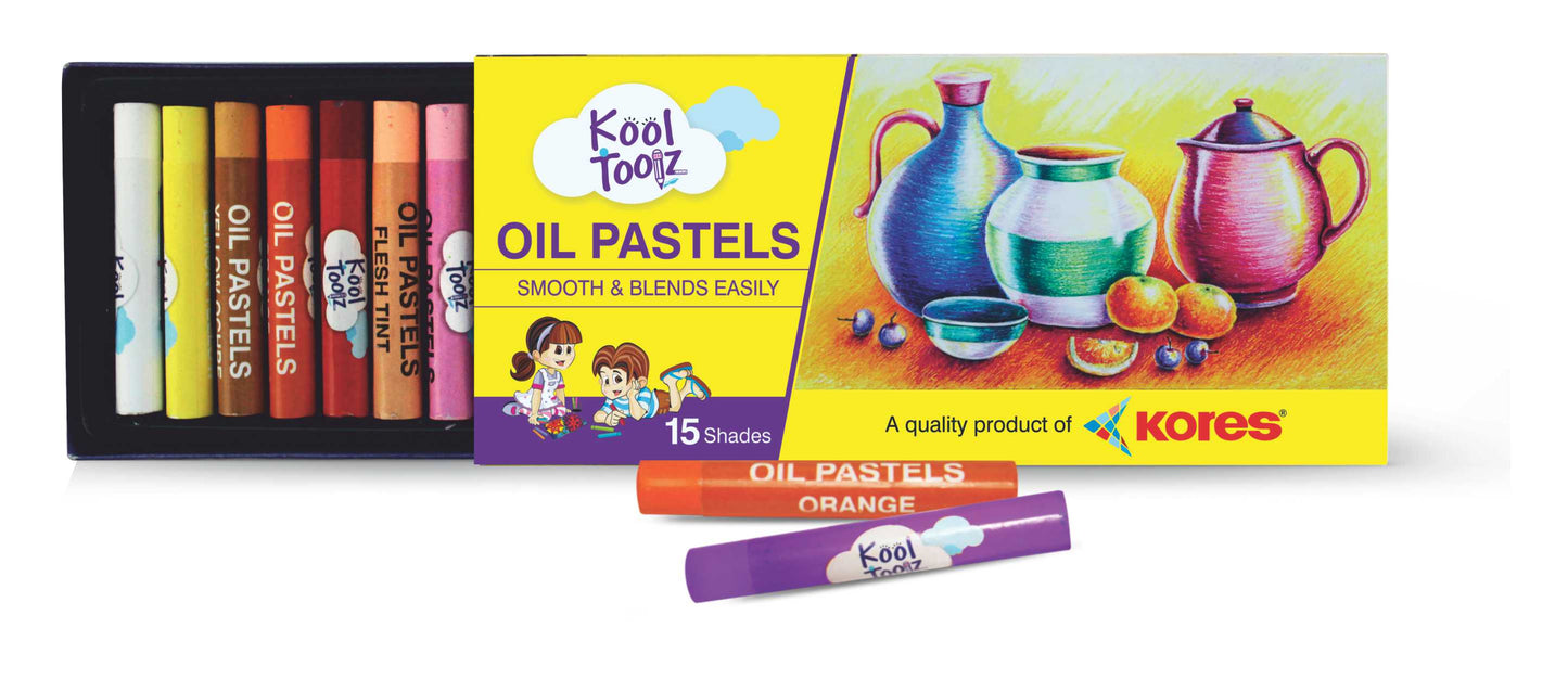 Kores Oil Pastels - 15 Shades