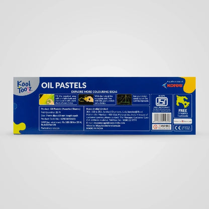 Kool Toolz Oil Pastels 25 Shades