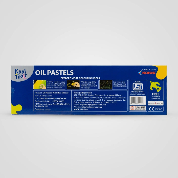 Kores Oil Pastels - 25 Shades