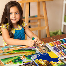 Kores Oil Pastels - 50 Shades