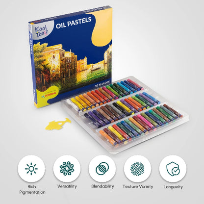 Kores Oil Pastels - 50 Shades