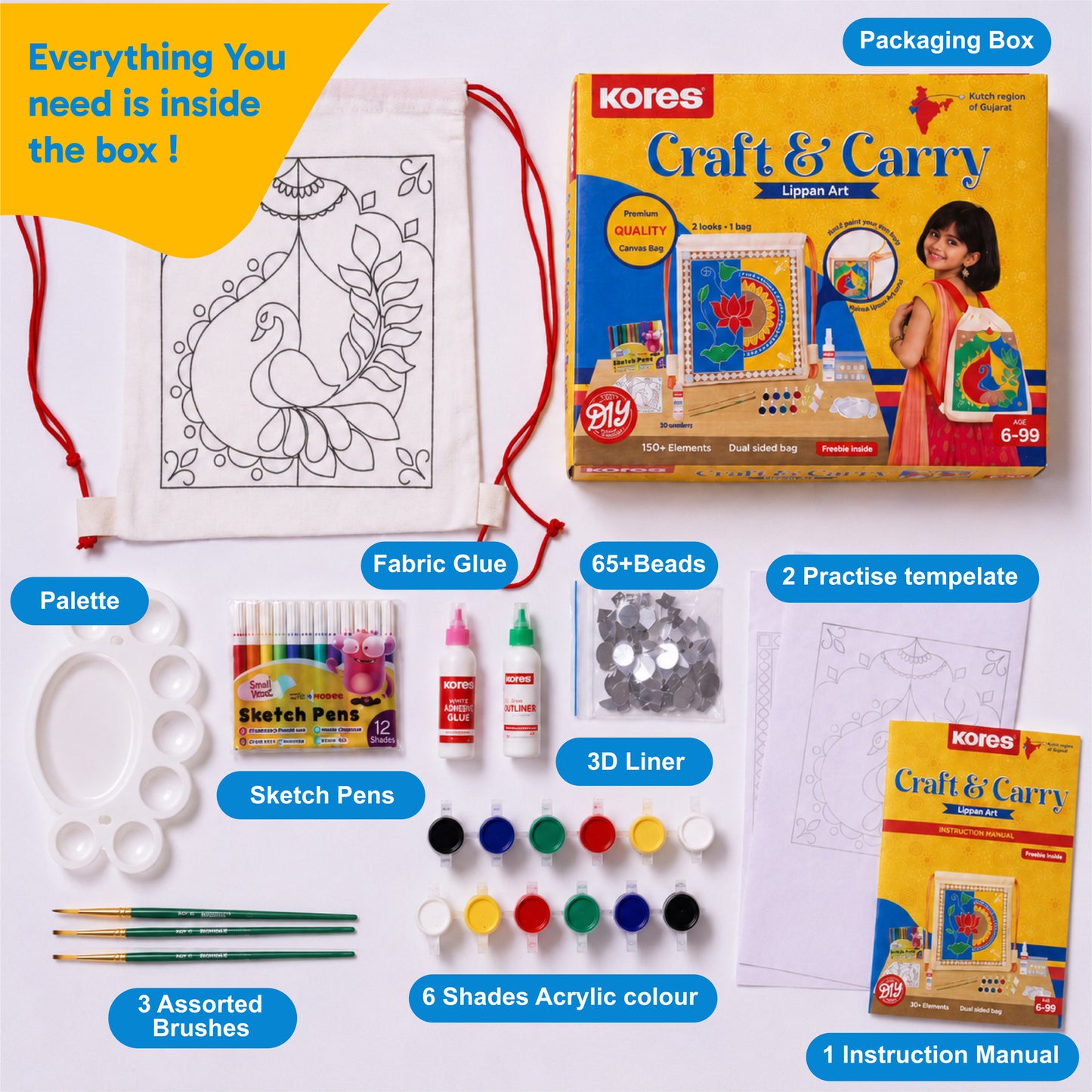Craft and Carry - Lippan Art Kit
