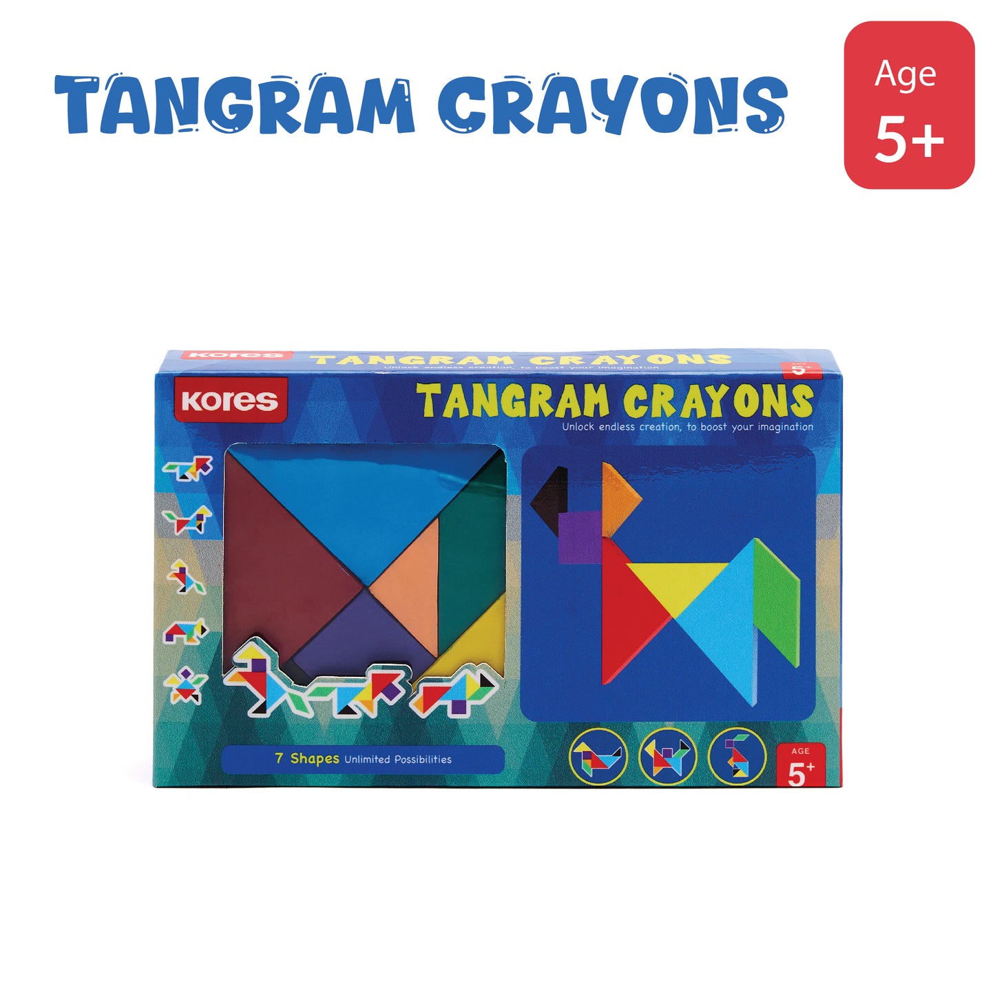 Tangram Crayons