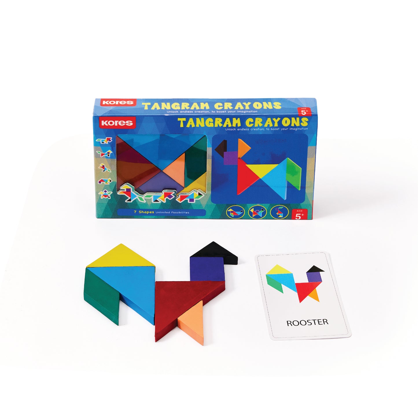 Tangram Crayons