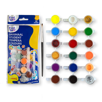 Kores Tempera Colours - 18 shades