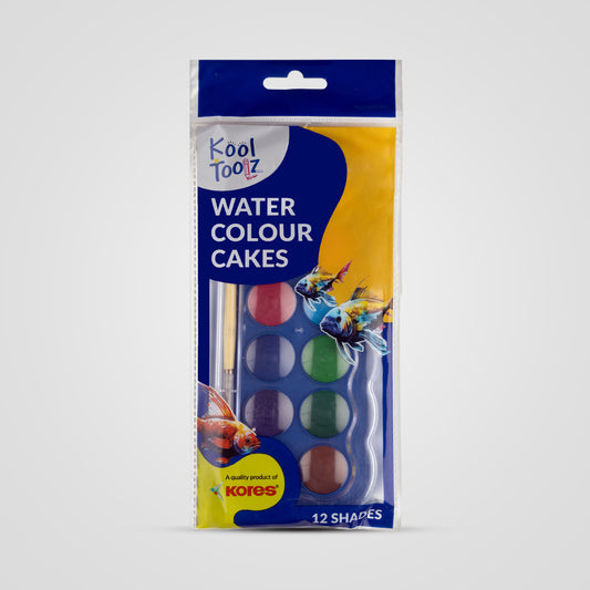 Kores Water Colour Cakes - 12 Shades