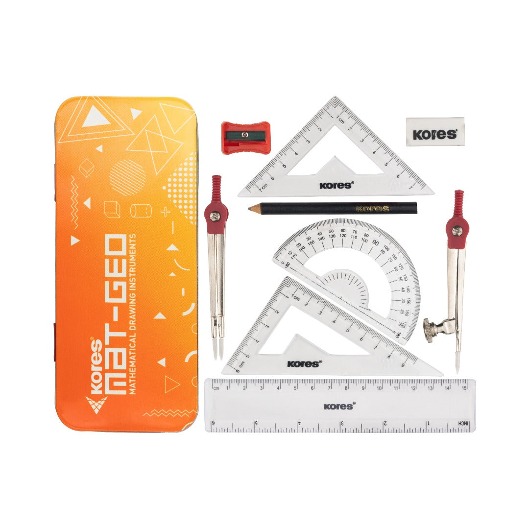Kores Mat Geo Geometry Box