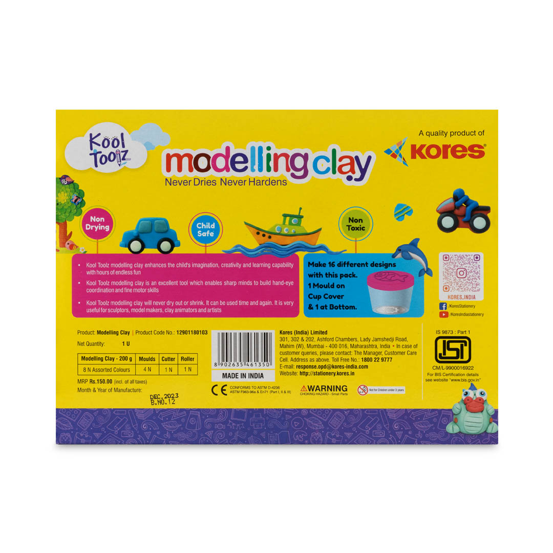 Kores Modelling clay  200gms