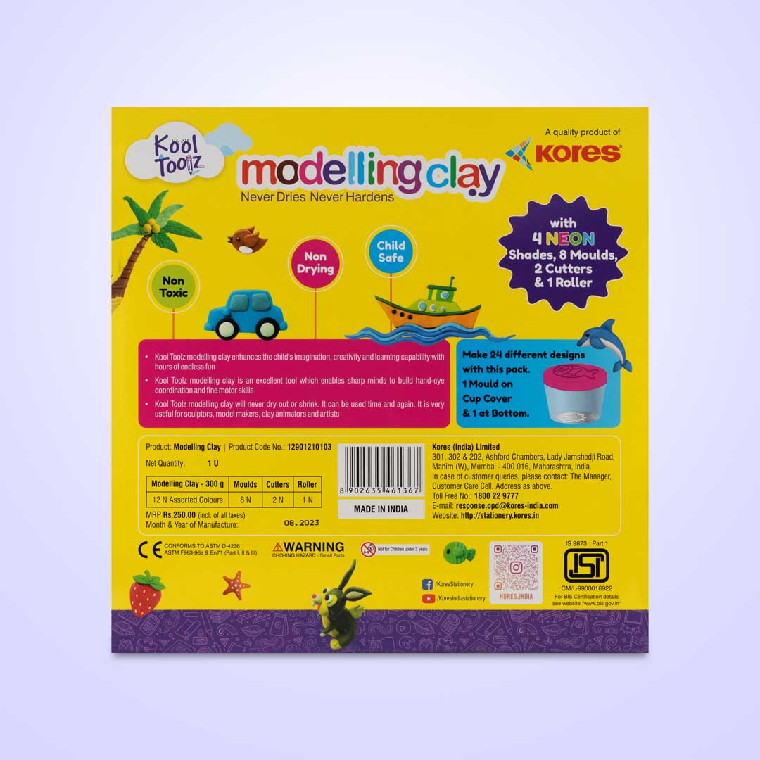 Kores Modelling clay 300gms