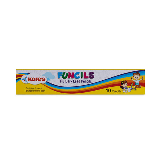 Kores Funcils Pencils - Box of 10 pcs