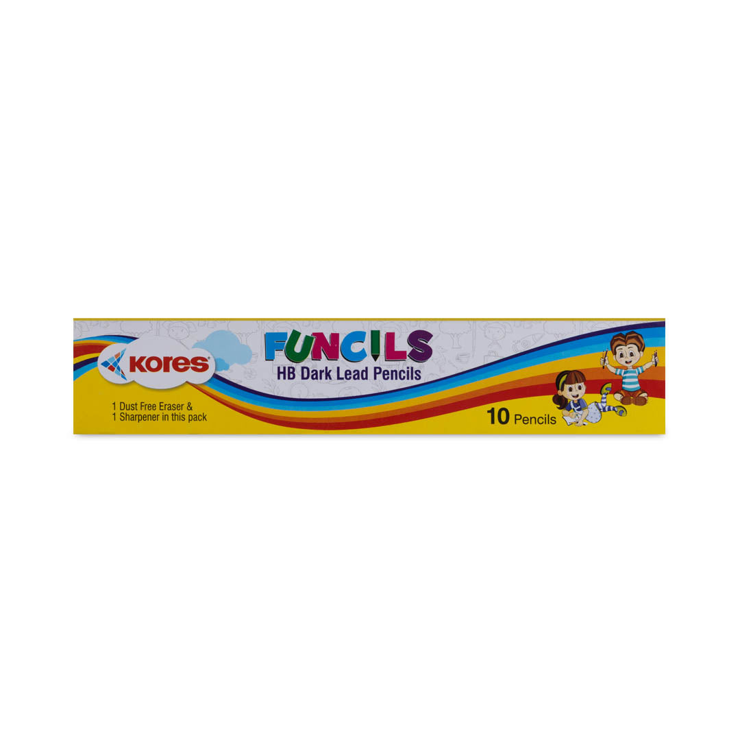 Kores Funcils Pencils - Box of 10 pcs