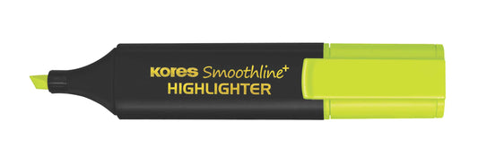 Kores Highlighters Box of 10 pcs - Yellow