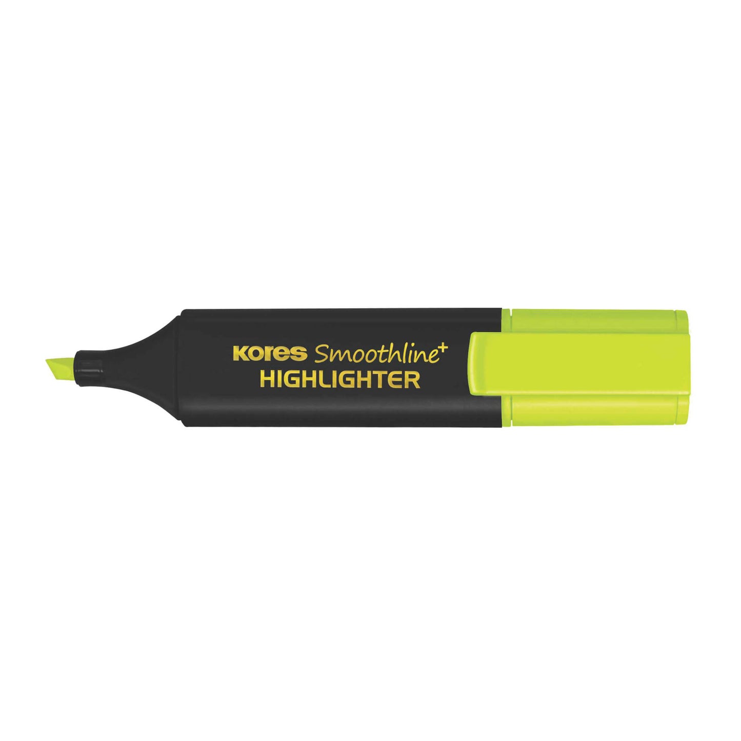Kores Highlighters Box of 10 pcs - Yellow