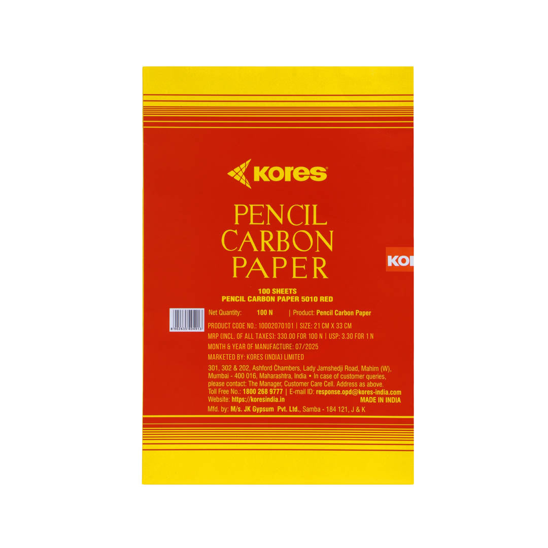Kores 5010 Carbon Paper Red