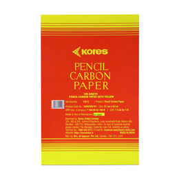 Kores 5010 Carbon Paper Yellow
