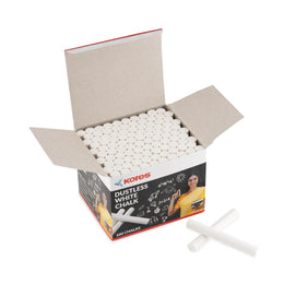 Kores White Chalk - 100pcs
