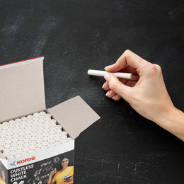 Kores White Chalk - 100pcs