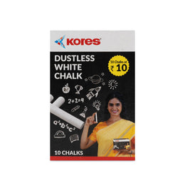 Kores White Chalk - 10pcs