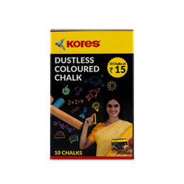 Kores Coloured Chalk - 10pcs
