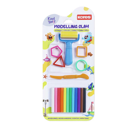 Kores Modelling Clay 100gms - 12 Shades