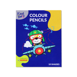 Kores Polymer Colour Pencils - Half Size - 10 Shades