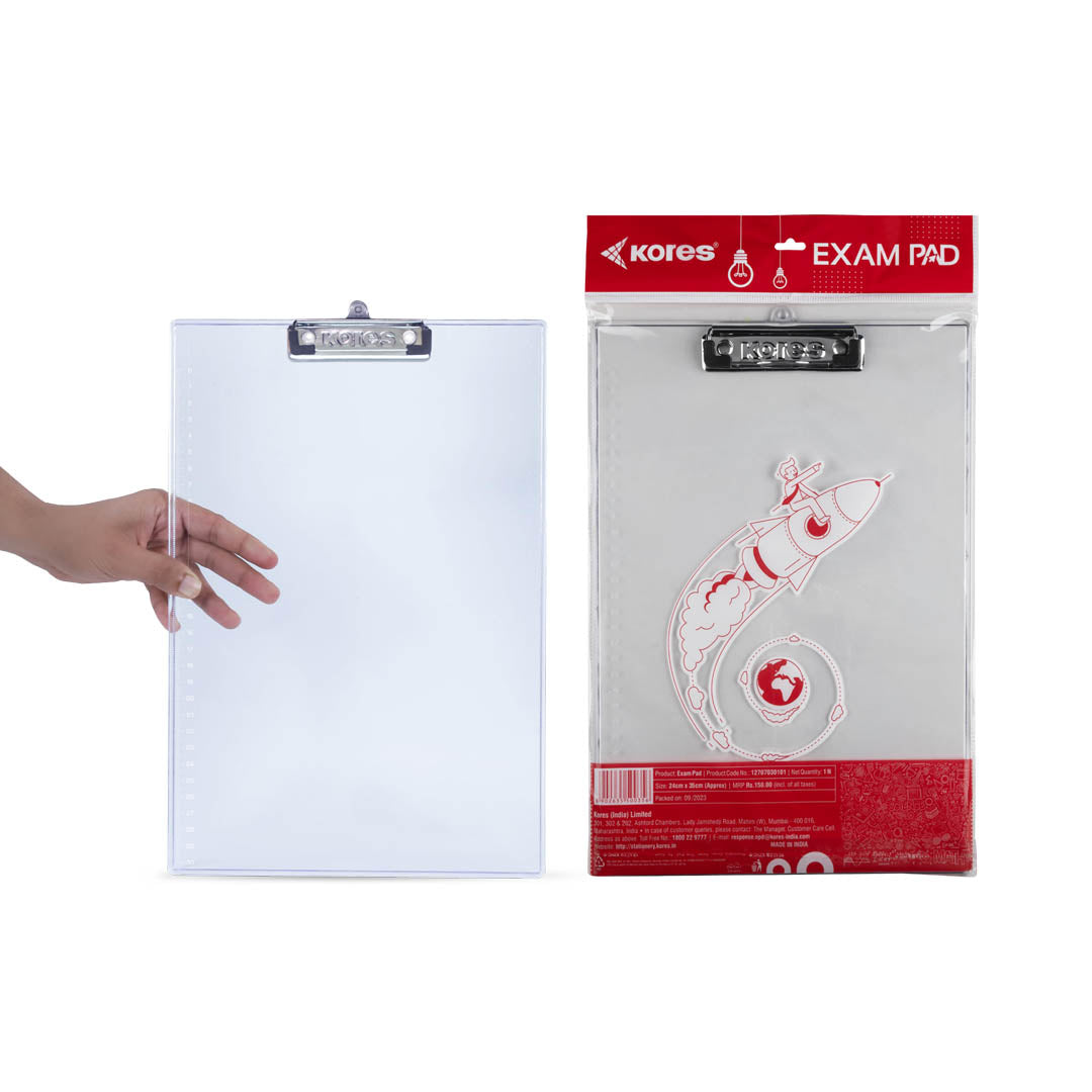 Kores Transparent Exam Pad