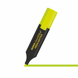 Kores Highlighters Box - 10pcs (Yellow)