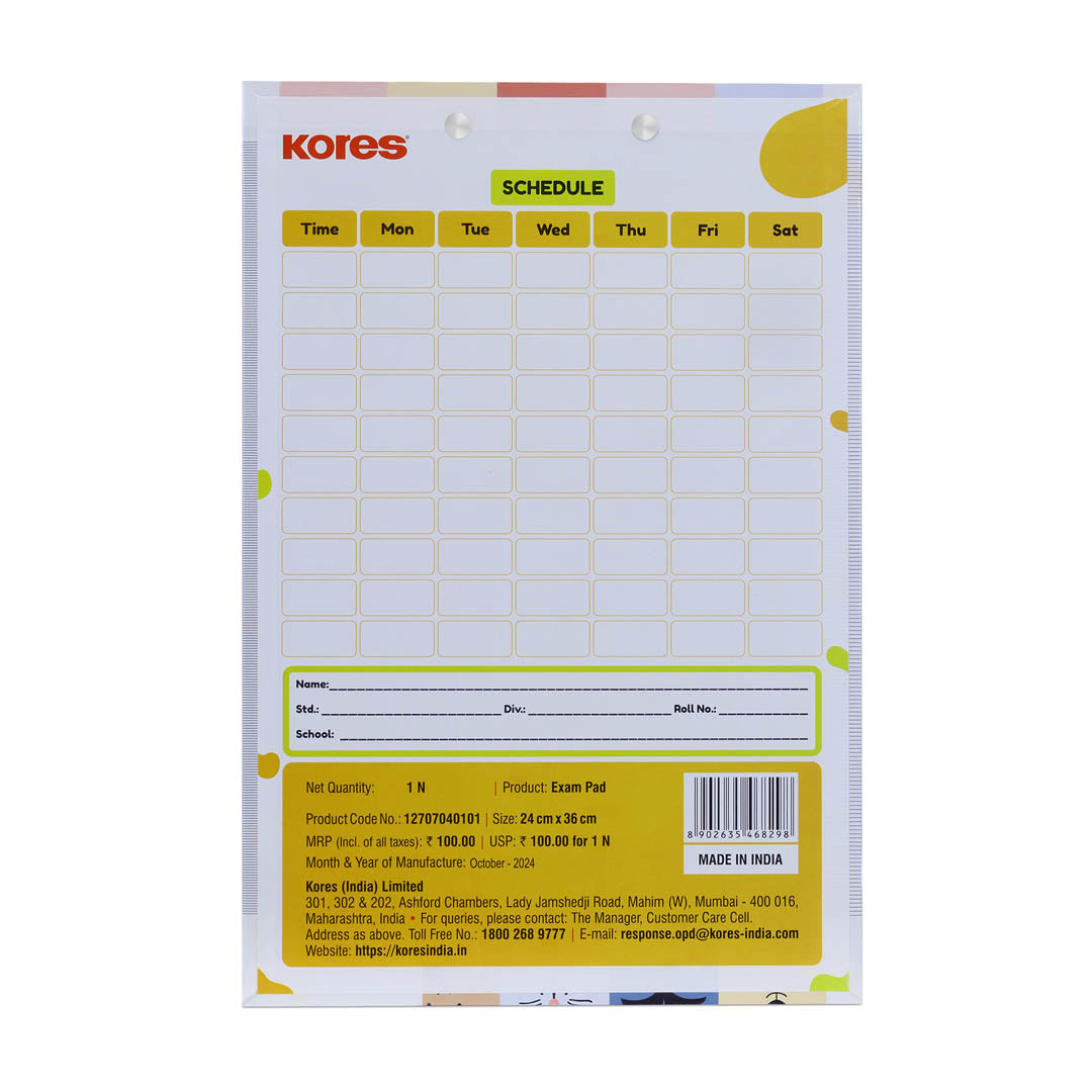 Kores MDF Exam Pad