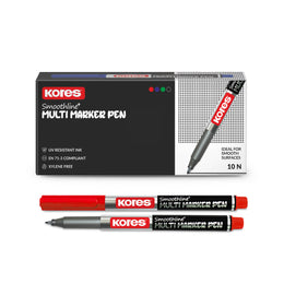 Kores Multi Marker Pen ( Red )