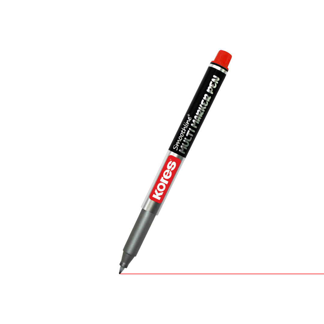 Kores Multi Marker Pen ( Red )