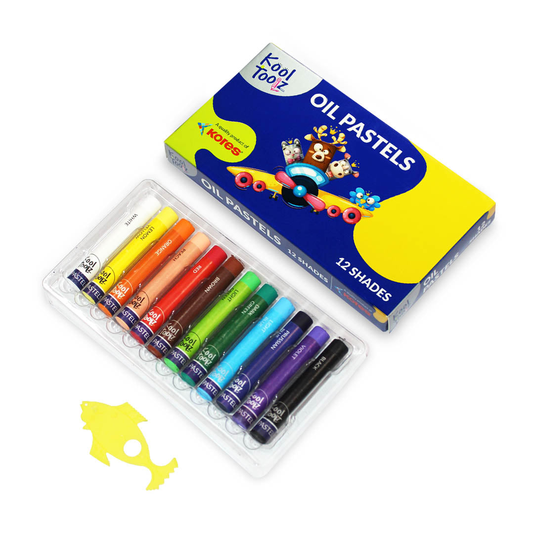 Kores Oil Pastels - 12 Shades