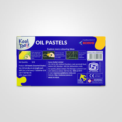 Kores Oil Pastels - 12 Shades