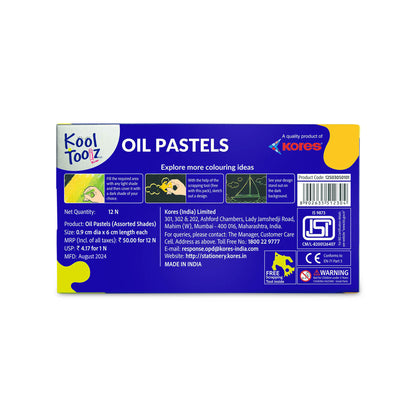 Kores Oil Pastels - 12 Shades