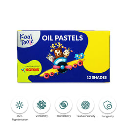 Kores Oil Pastels - 12 Shades