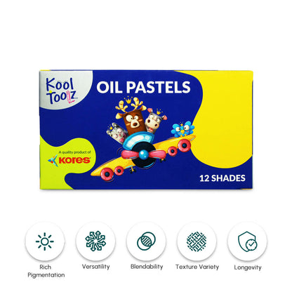 Kores Oil Pastels - 12 Shades