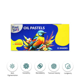 Kores Oil Pastels - 15 Shades