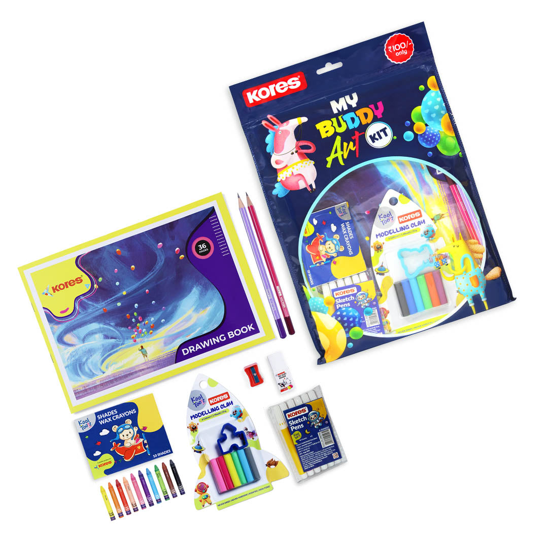 Kores My Buddy Art Kit - Rs.100