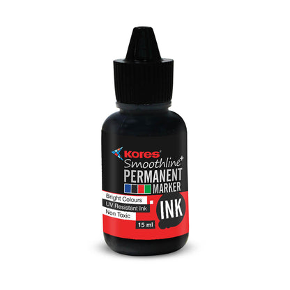 Black Permanent Marker Ink - 15 ml
