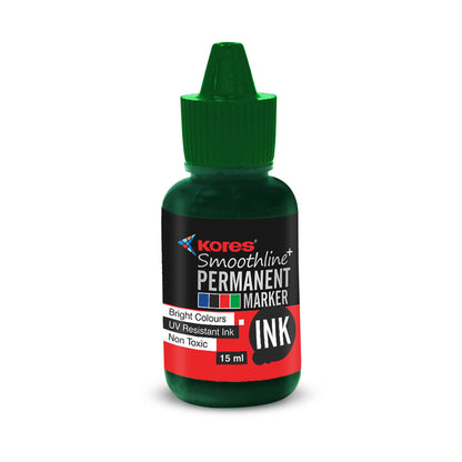 Green Permanent Marker Ink - 15 ml